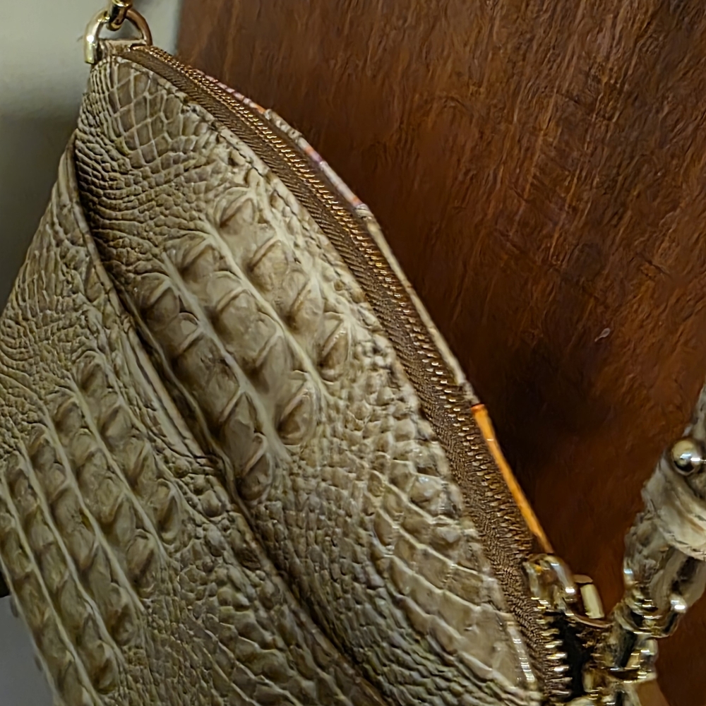 Brahmin Mini Duxbury - Shortbread Brunswick Crossbody Bag - Picture 8 of 16